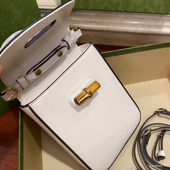 First bag ru Bamboo mini handbag Gucci 0622